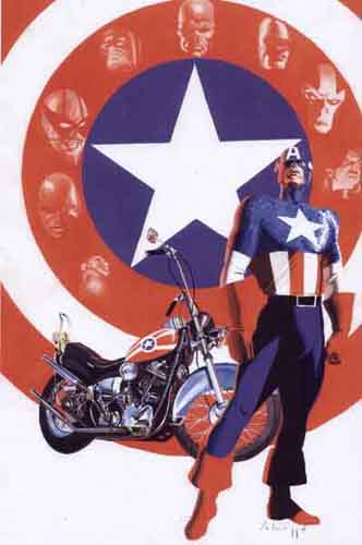 Captain America by Andrew Sheppard