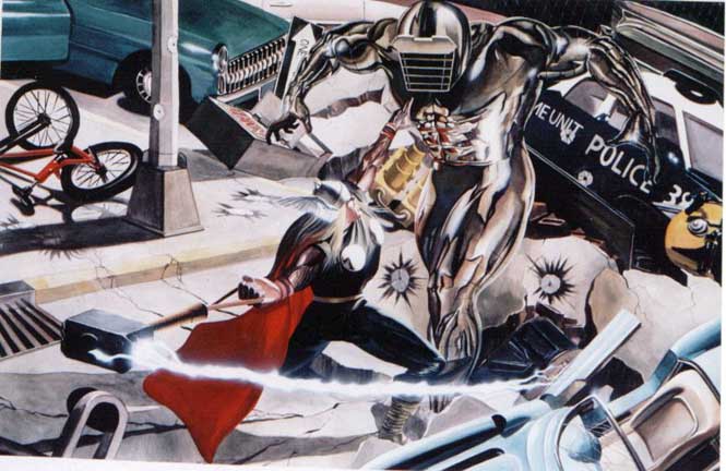 Andrew Sheppard Thor versus Destroyer