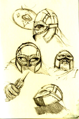 initial sketching